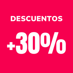 Descuentos de +30%