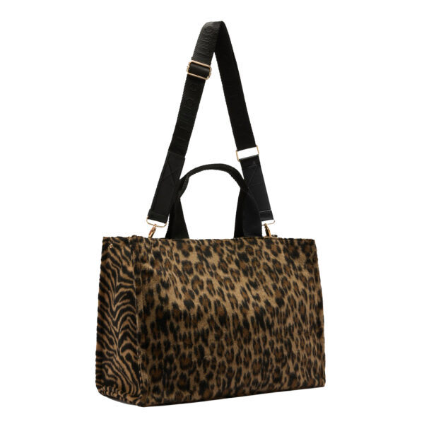 Bolso Tote Grande Animal Print - Imagen 3