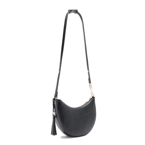 Bolso Hobo Mediano Negro - Imagen 3