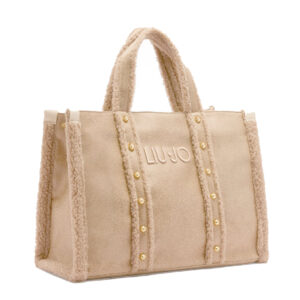 Bolso Tote Grande beige Peluche