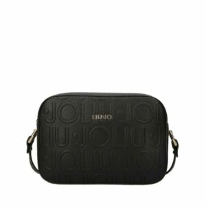 Bandolera negra con logotipo