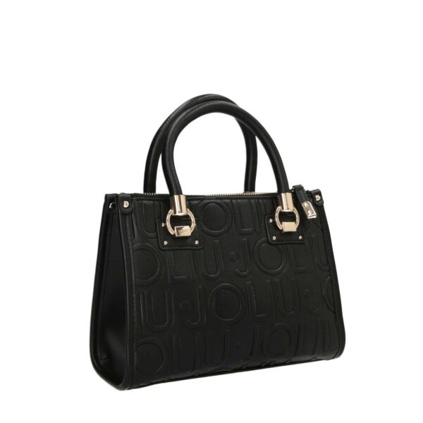 Bolso Satchel Pequeño Negro - Imagen 3