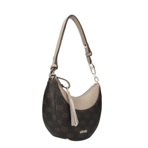 Bolso Hobo Mediano Con Logotipo