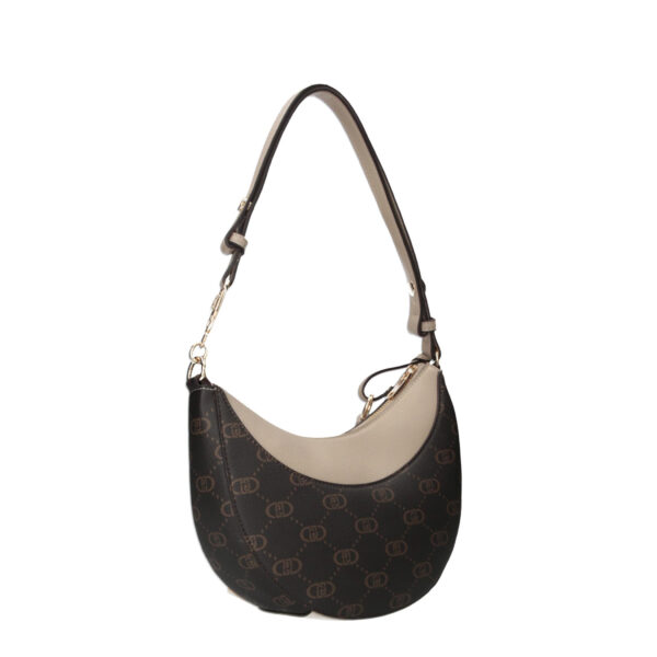 Bolso Hobo Mediano Con Logotipo - Imagen 3