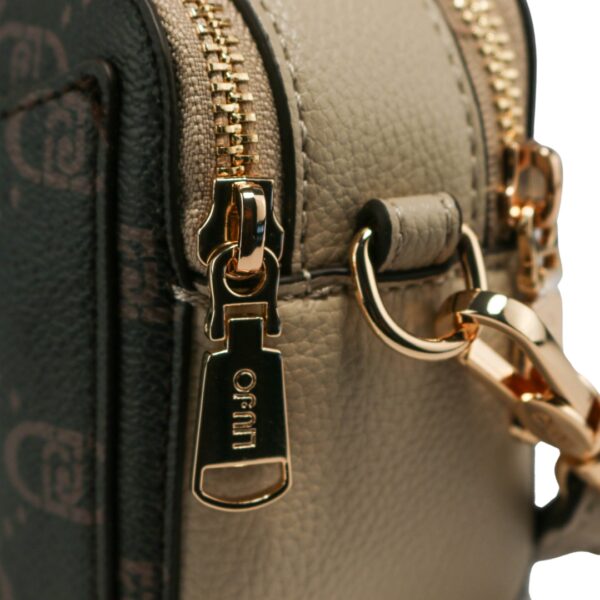 Bandolera Pequeña Marrón Con Logotipo - Imagen 6