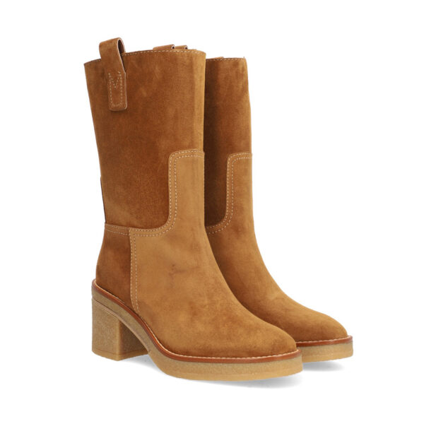 Botas Baby Silk Marrón - Imagen 2