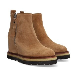 Botines Baby Silk Taupe