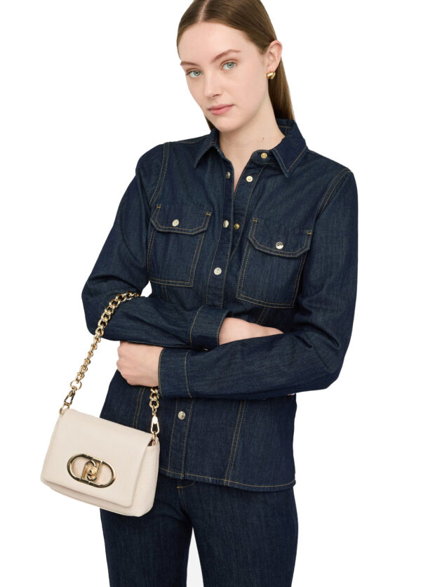 Bolso Pequeño Beige LaPuffy - Imagen 6