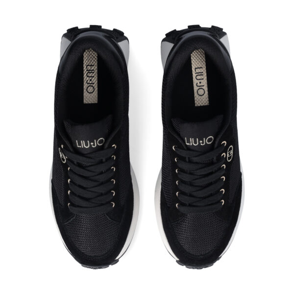 Sneakers Lolo 20 Negras de Tela - Imagen 4
