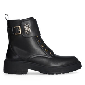 Botas de Piel con Hebilla