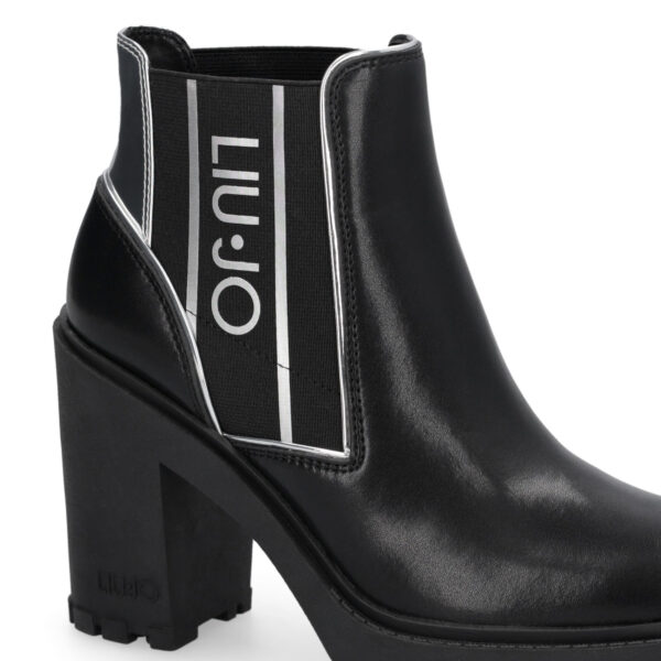 Botines de Piel con Logotipo