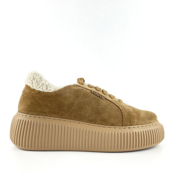 Sneakers Marrones con Borreguito Pedro Miralles