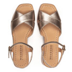 Sandalias napa metal - Imagen 3