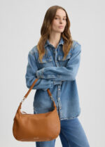 Bolso Hobo Grande Marrón