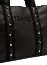 Bolso Tote Grande Negro Peluche Liu Jo - Imagen 5