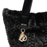 Bolso Hobo Grande Negro Liu Jo - Imagen 3