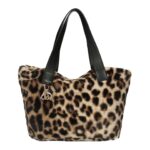 Bolso Hobo Grande De Pelo Sintético