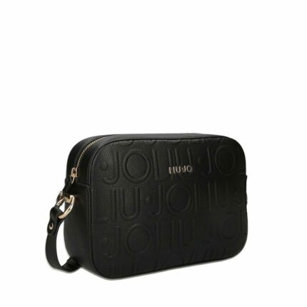 Bandolera negra con logotipo