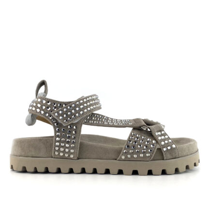 Sandalias suede track