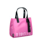 Bolso Poppy Nylon Rosa Rebelle - Imagen 2