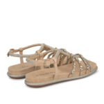 Sandalias suede sand entrelazada - Imagen 3
