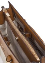 Bolso Satchel Mediano Yute Marrón Liu Jo - Imagen 3