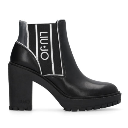 Botines de Piel con Logotipo