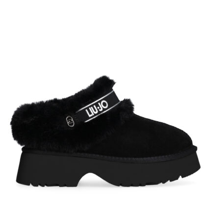 Zuecos Warm Negros Liu Jo