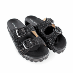 Sandalias Suede Black Alma En Pena - Imagen 2