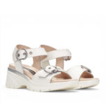 Sandalia Sport Cedro Blanco Hispanitas - Imagen 2