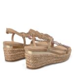 Sandalias Cuña Pedrería Alma En Pena - Imagen 3