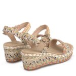 Sandalias Cuña Trenzado Alma En Pena - Imagen 3