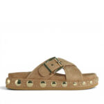 Sandalias Suede Sand Tachuelas Alma En Pena