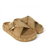 Sandalias Suede Sand Tachuelas Alma En Pena - Imagen 2