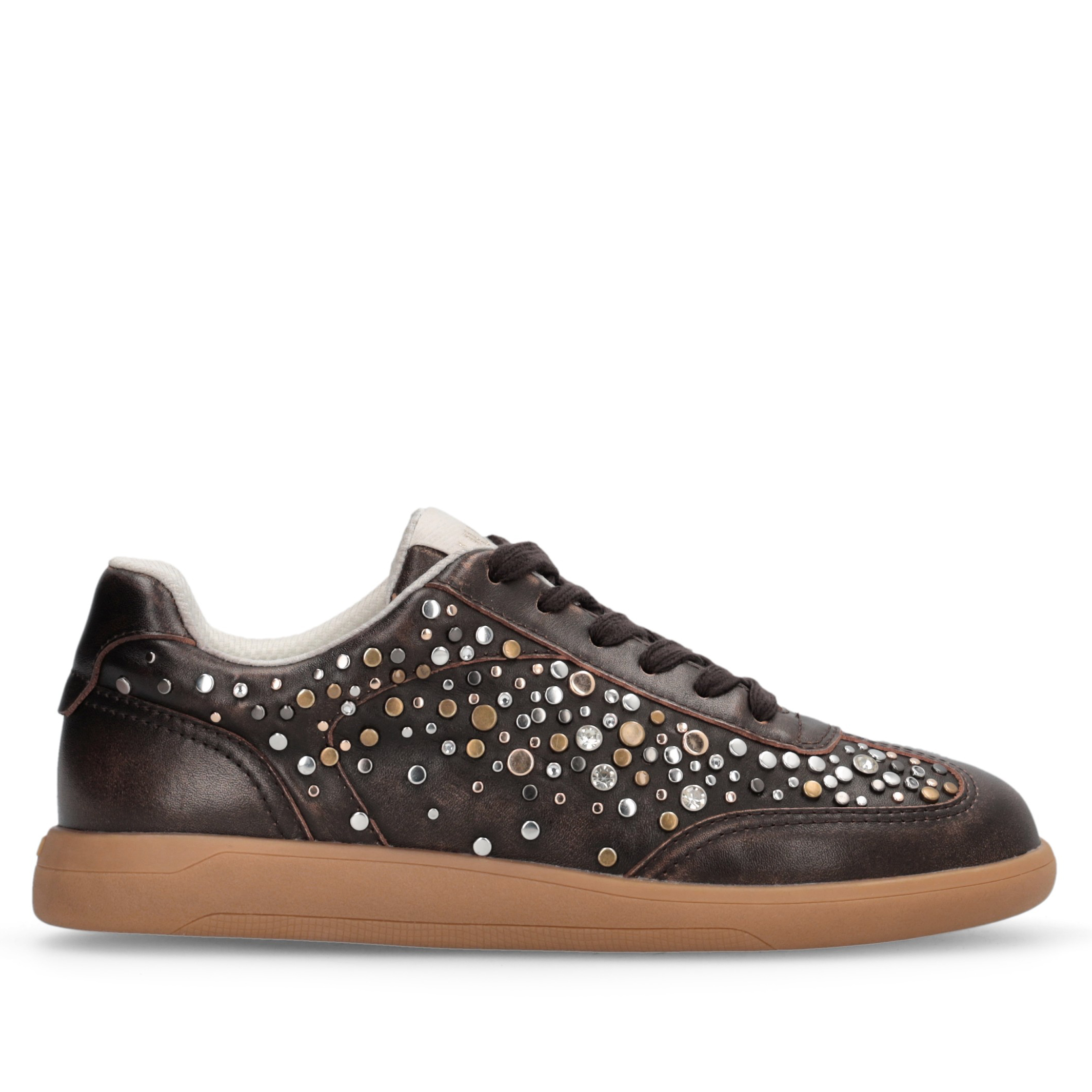 bf6049px946s1804 Sneakers Tachuelas Marrones Liu Jo - Imagen 1
