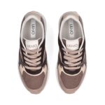 Sneakers de Ante y Malla Marrones Liu Jo - Imagen 4