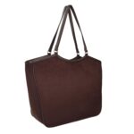 Bolso Tote Grande Microfibra Marrón Liu Jo - Imagen 3