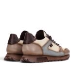 Sneakers Oregon Beige Oscuro Gris Hispanitas - Imagen 3