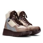 Botin Sport Montana Gris Taupe Crema Hispanitas - Imagen 2