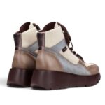 Botin Sport Montana Gris Taupe Crema Hispanitas - Imagen 3